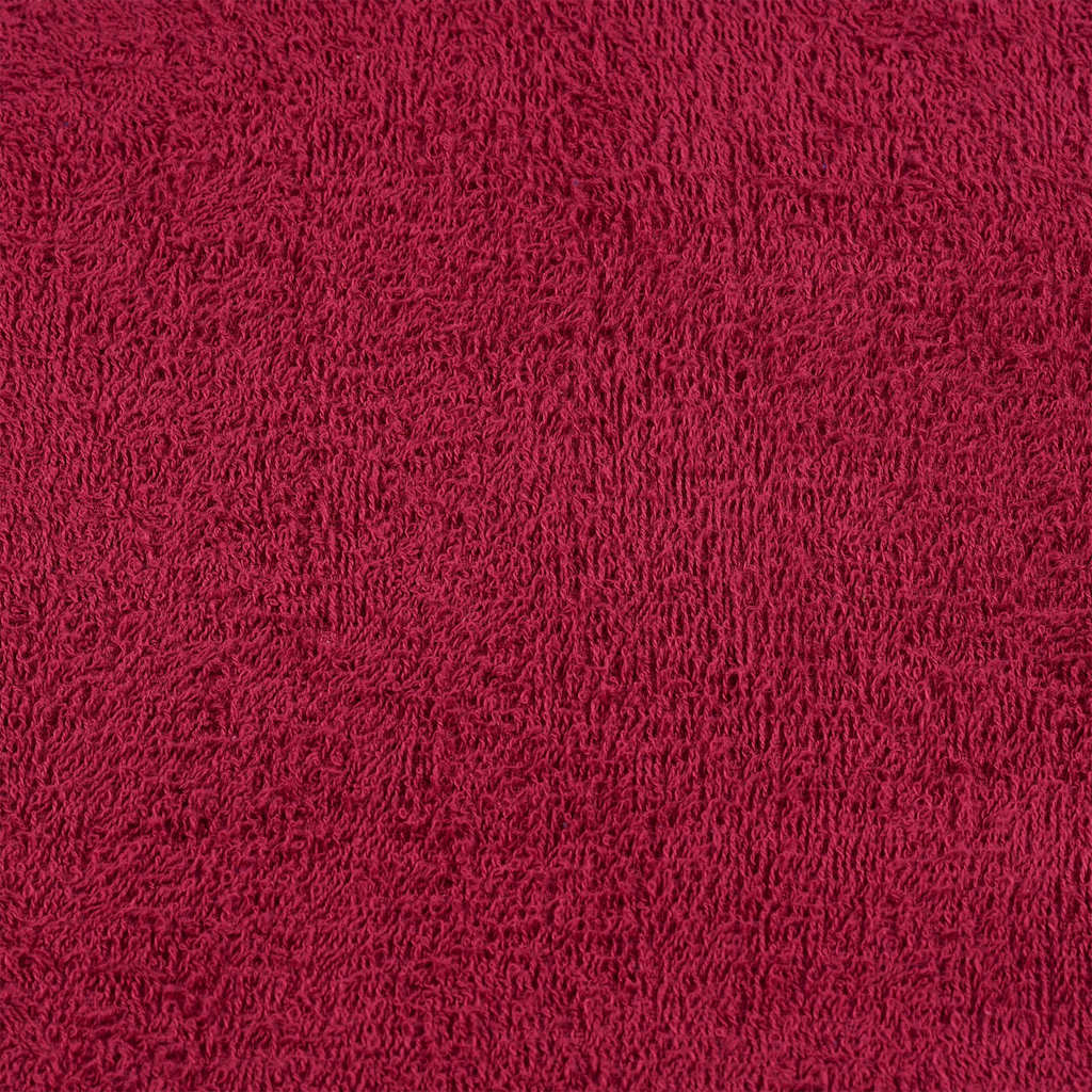 Handtücher FROGN 10 Stk. Bordeaux 100x200 cm 360 g/m²
