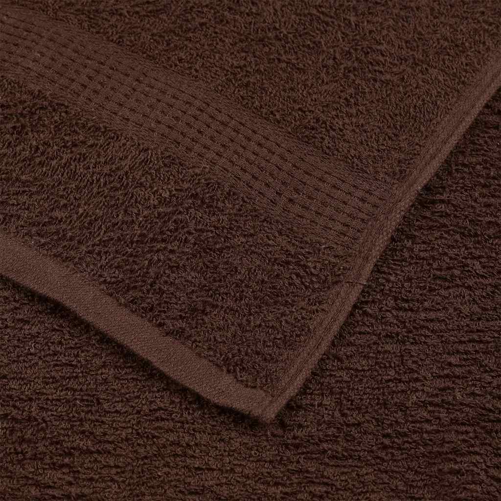Waschtücher FROGN 2 Stk. Braun 30x30 cm 360 g/m²