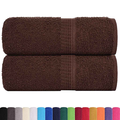 Gästetücher FROGN 2 Stk. Braun 30x50 cm 360 g/m²
