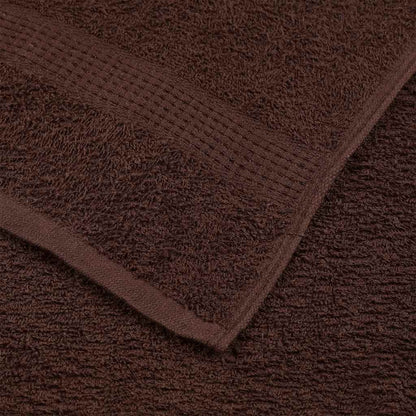 Gästetücher FROGN 2 Stk. Braun 30x50 cm 360 g/m²