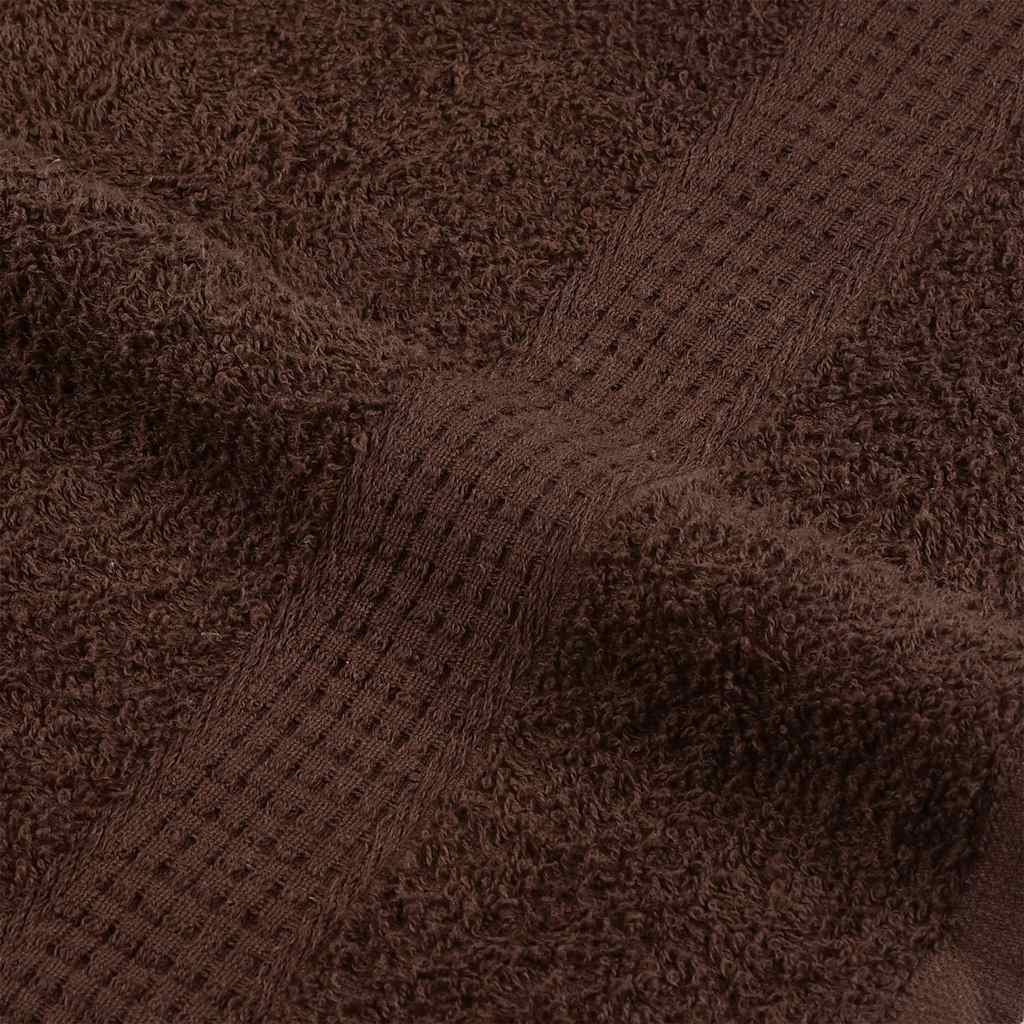 Handtücher FROGN 10 Stk. Braun 100x200 cm 360 g/m²