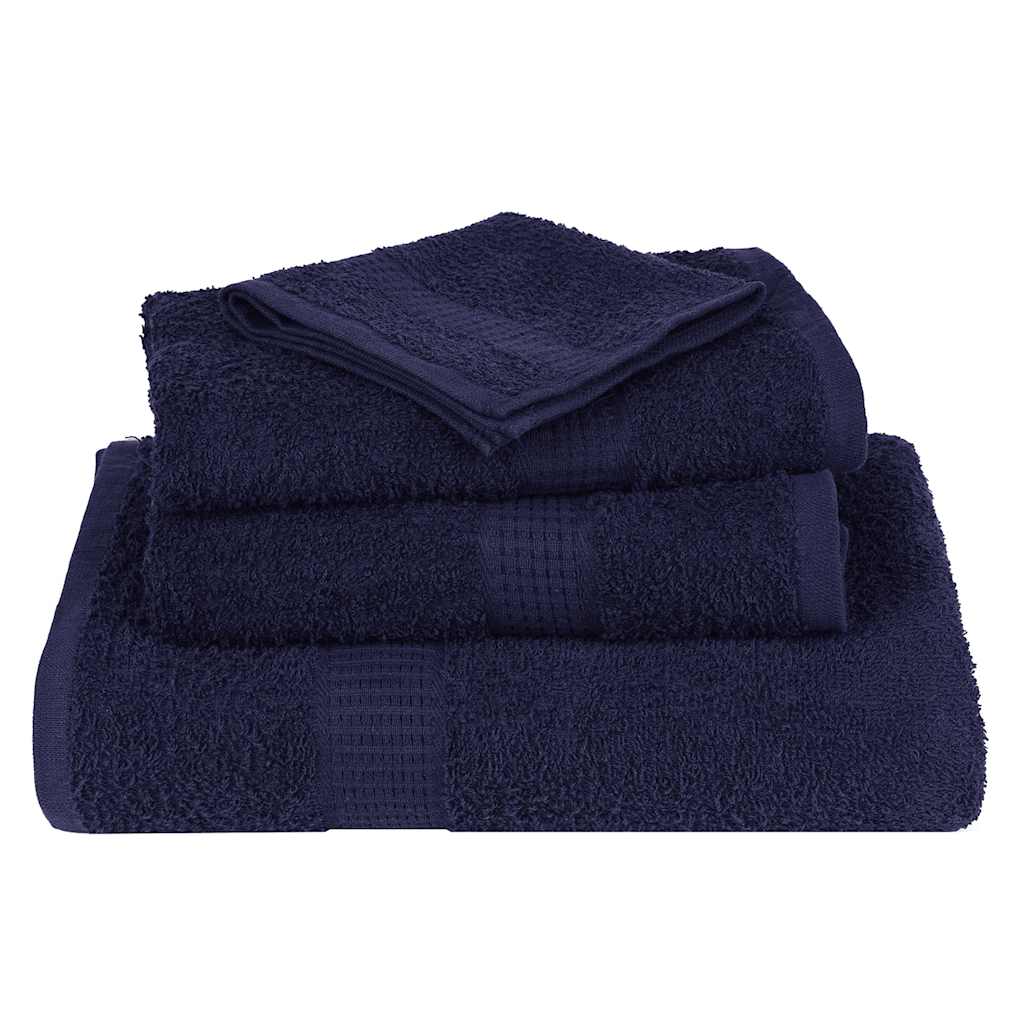 Waschtücher FROGN 10 Stk. Marineblau 30x30 cm 360 g/m²
