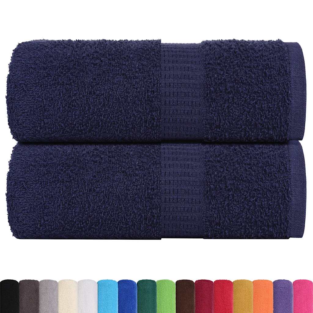 Gästetücher FROGN 2 Stk. Marineblau 30x50 cm 360 g/m²