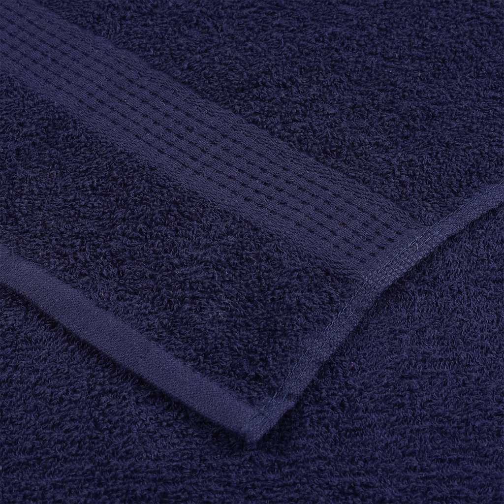 Gästetücher FROGN 10 Stk. Marineblau 30x50 cm 360 g/m²