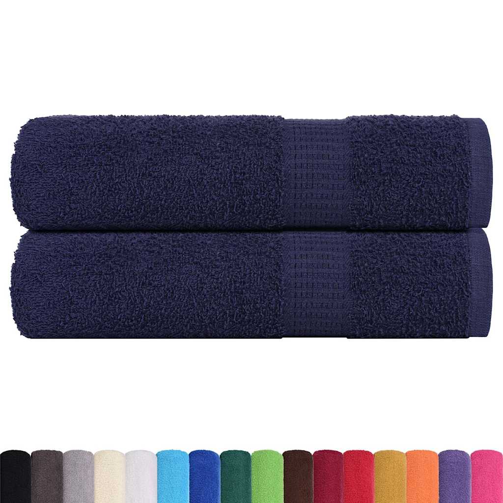 Handtücher FROGN 2 Stk. Marineblau 50x100 cm 360 g/m²