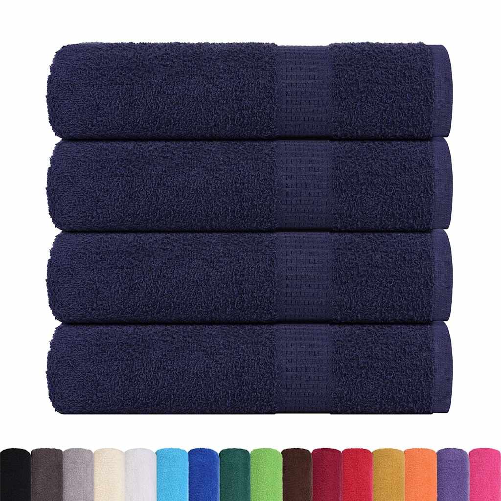 Handtücher FROGN 4 Stk. Marineblau 50x100 cm 360 g/m²