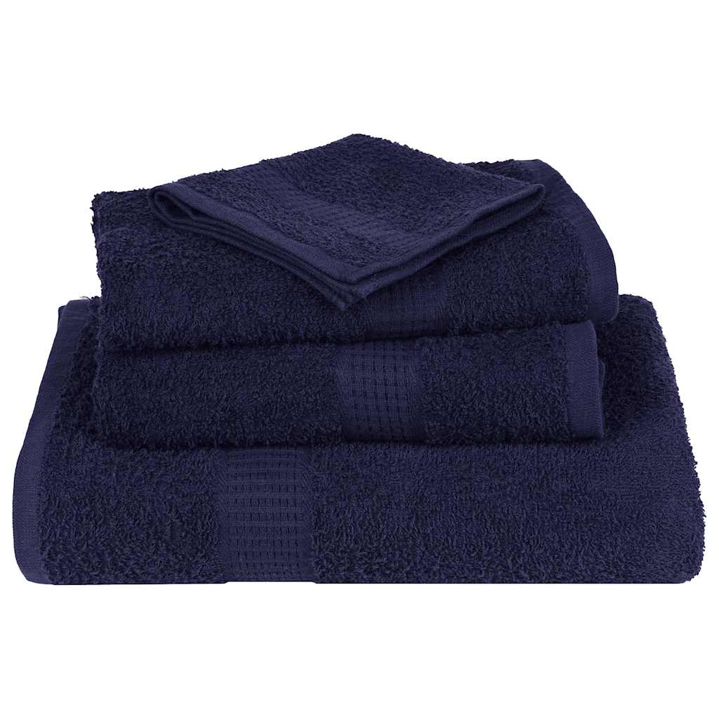 Handtücher FROGN 4 Stk. Marineblau 50x100 cm 360 g/m²