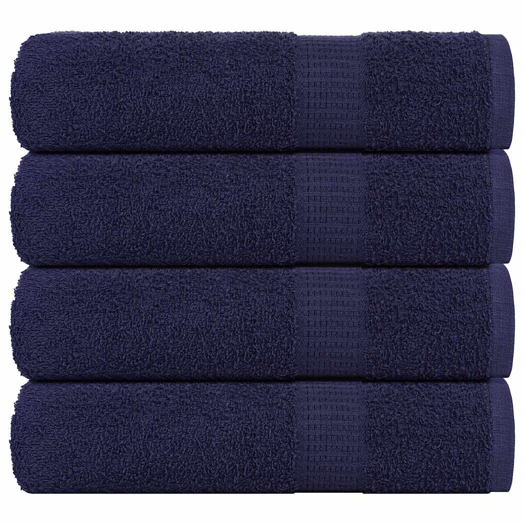Duschtücher FROGN 4 Stk. Marineblau 70x140 cm 360 g/m²