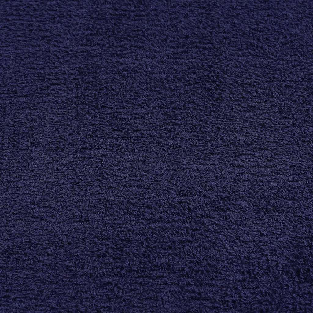 Saunatücher FROGN 10 Stk. Marineblau 80x200 cm 360 g/m²