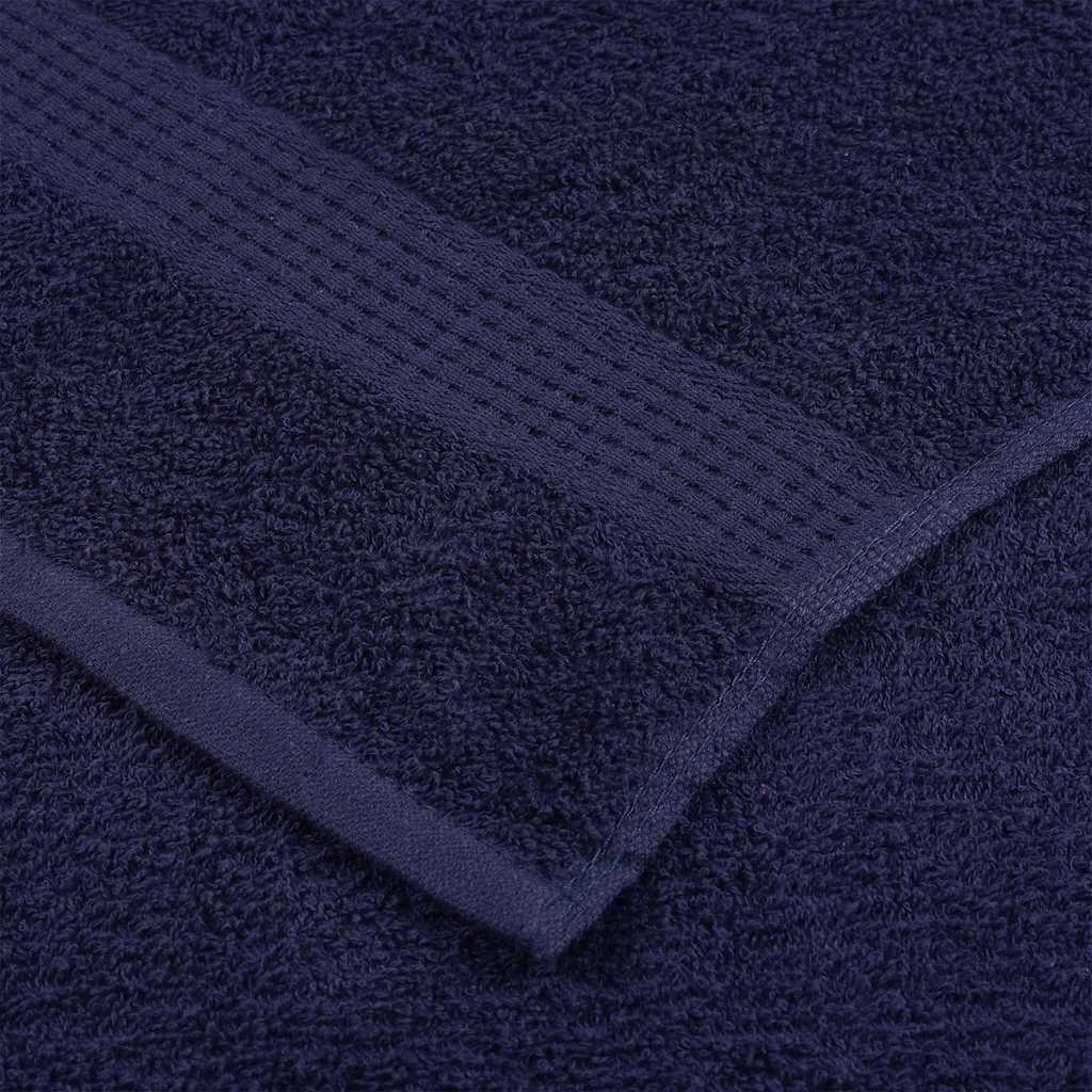 Saunatücher FROGN 10 Stk. Marineblau 80x200 cm 360 g/m²