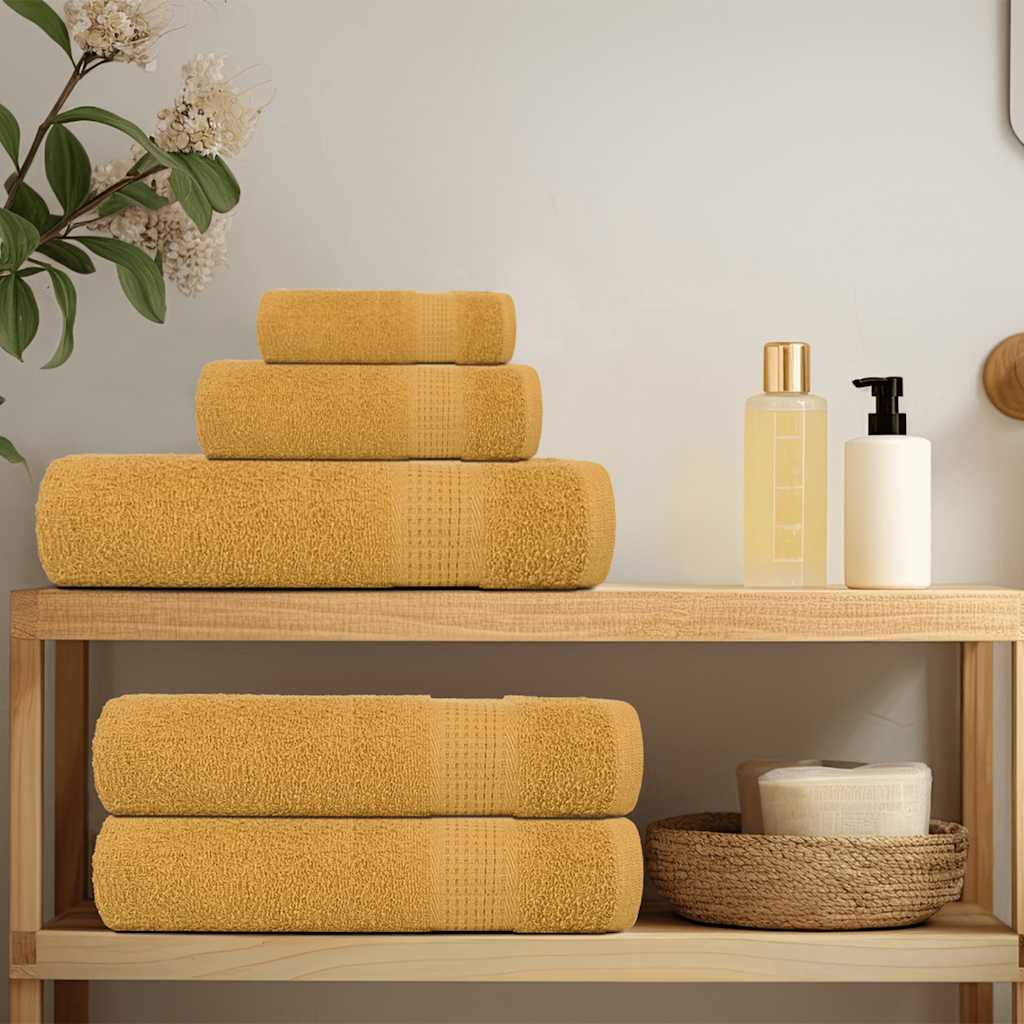 Waschtücher FROGN 2 Stk. Gold 30x30 cm 360 g/m²