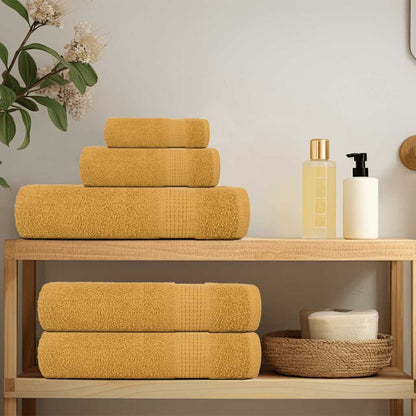 Gästetücher FROGN 10 Stk. Gold 30x50 cm 360 g/m²