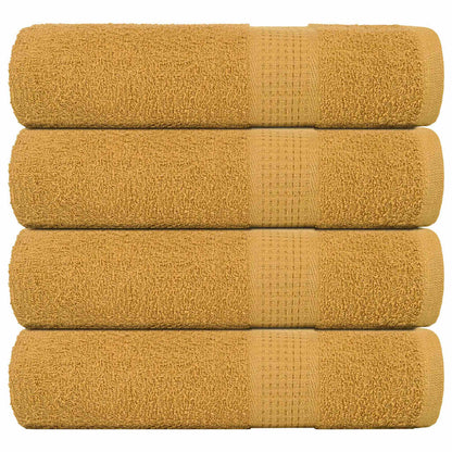 Handtücher FROGN 4 Stk. Gold 50x100 cm 360 g/m²