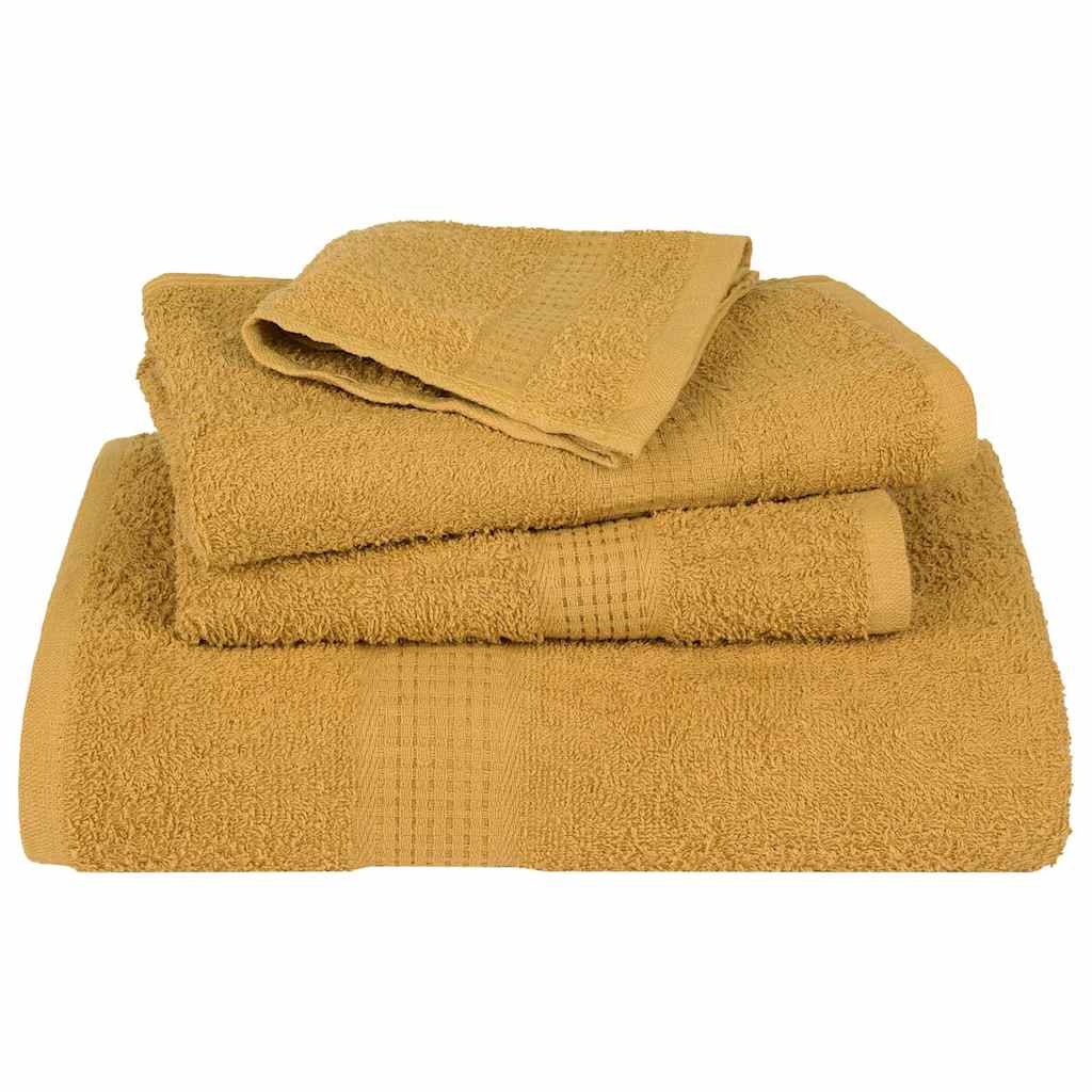 Handtücher FROGN 4 Stk. Gold 100x200 cm 360 g/m²