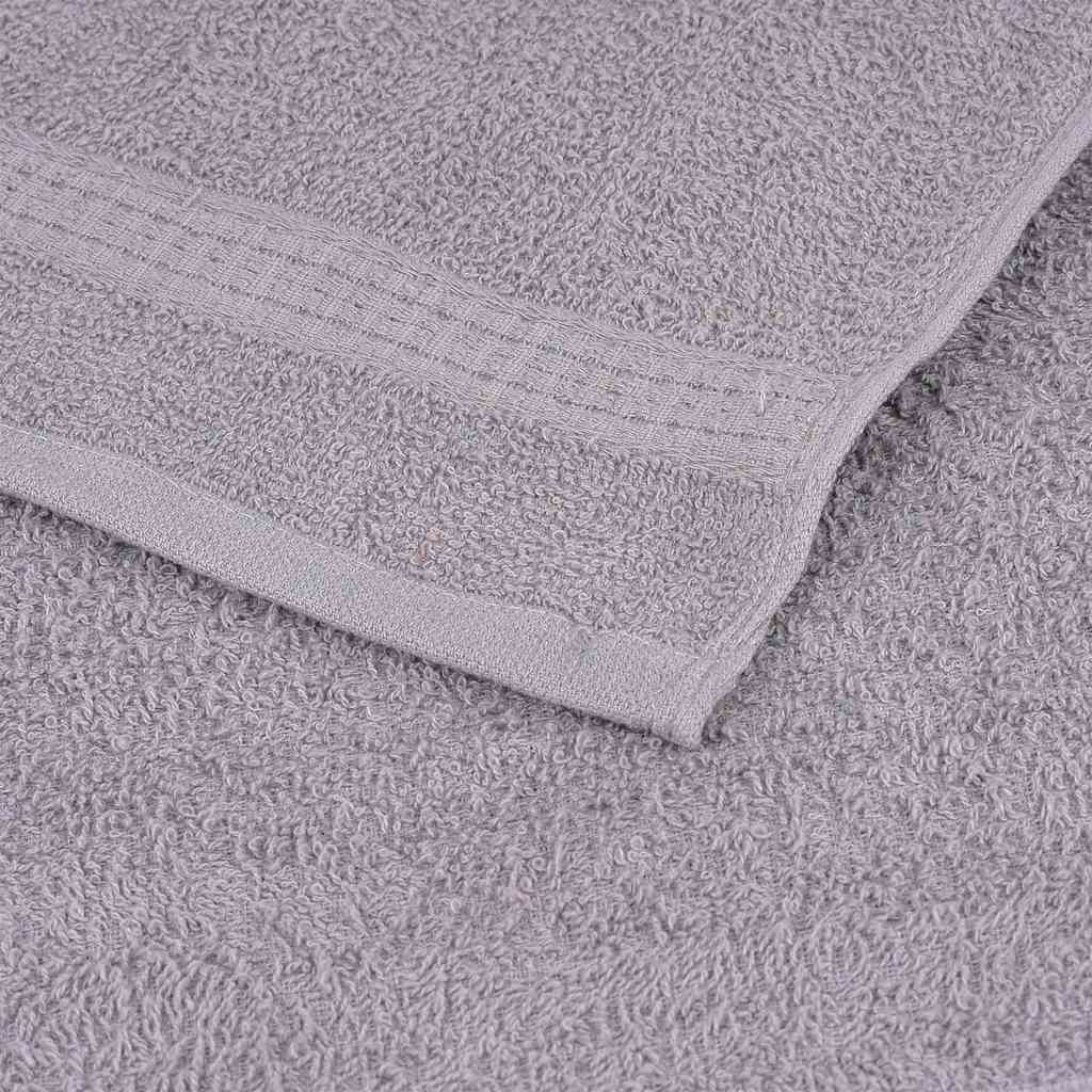 Waschtücher FROGN 4 Stk. Grau 30x30 cm 360 g/m²
