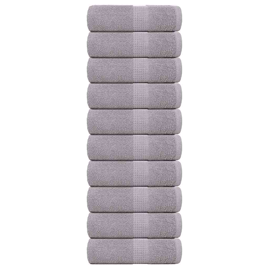 Waschtücher FROGN 10 Stk. Grau 30x30 cm 360 g/m²
