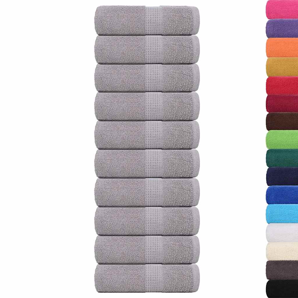 Waschtücher FROGN 10 Stk. Grau 30x30 cm 360 g/m²