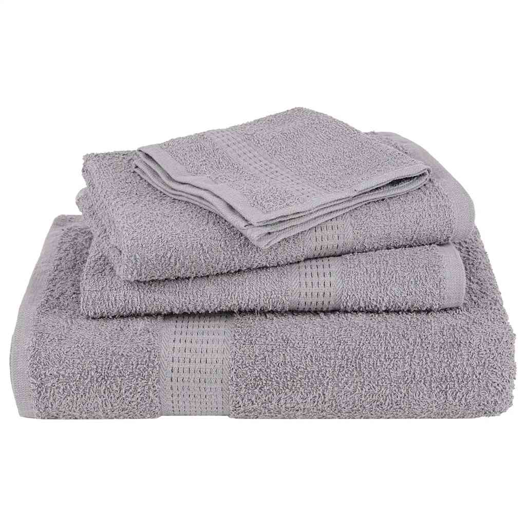 Waschtücher FROGN 10 Stk. Grau 30x30 cm 360 g/m²