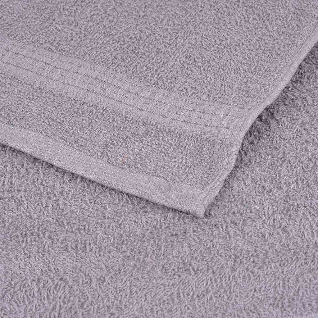 Waschtücher FROGN 10 Stk. Grau 30x30 cm 360 g/m²