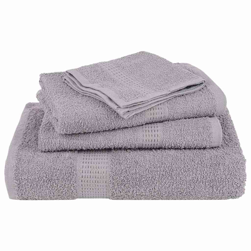 Handtücher FROGN 4 Stk. Grau 50x100 cm 360 g/m²