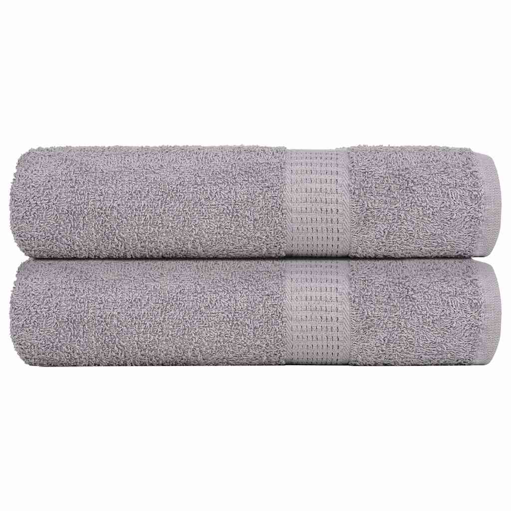 Duschtücher FROGN 2 Stk. Grau 70x140 cm 360 g/m²