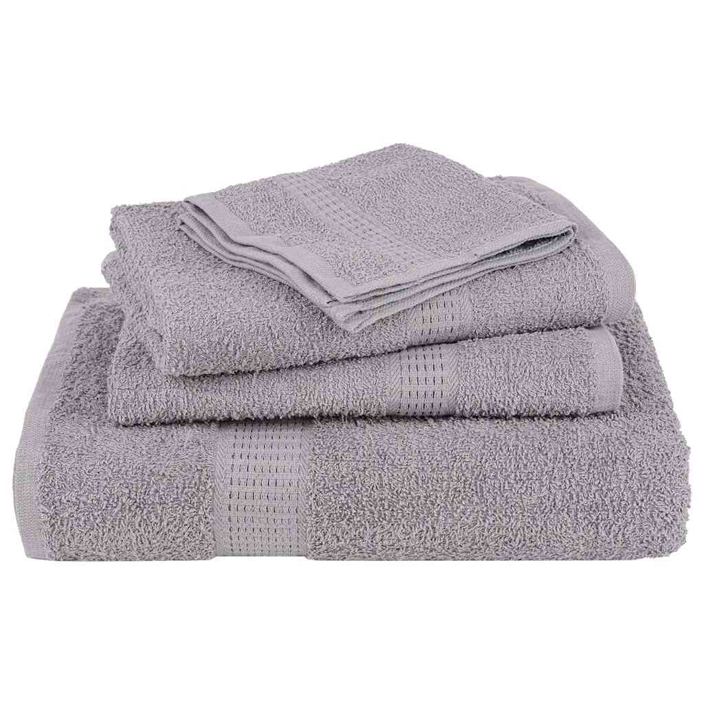 Duschtücher FROGN 2 Stk. Grau 70x140 cm 360 g/m²
