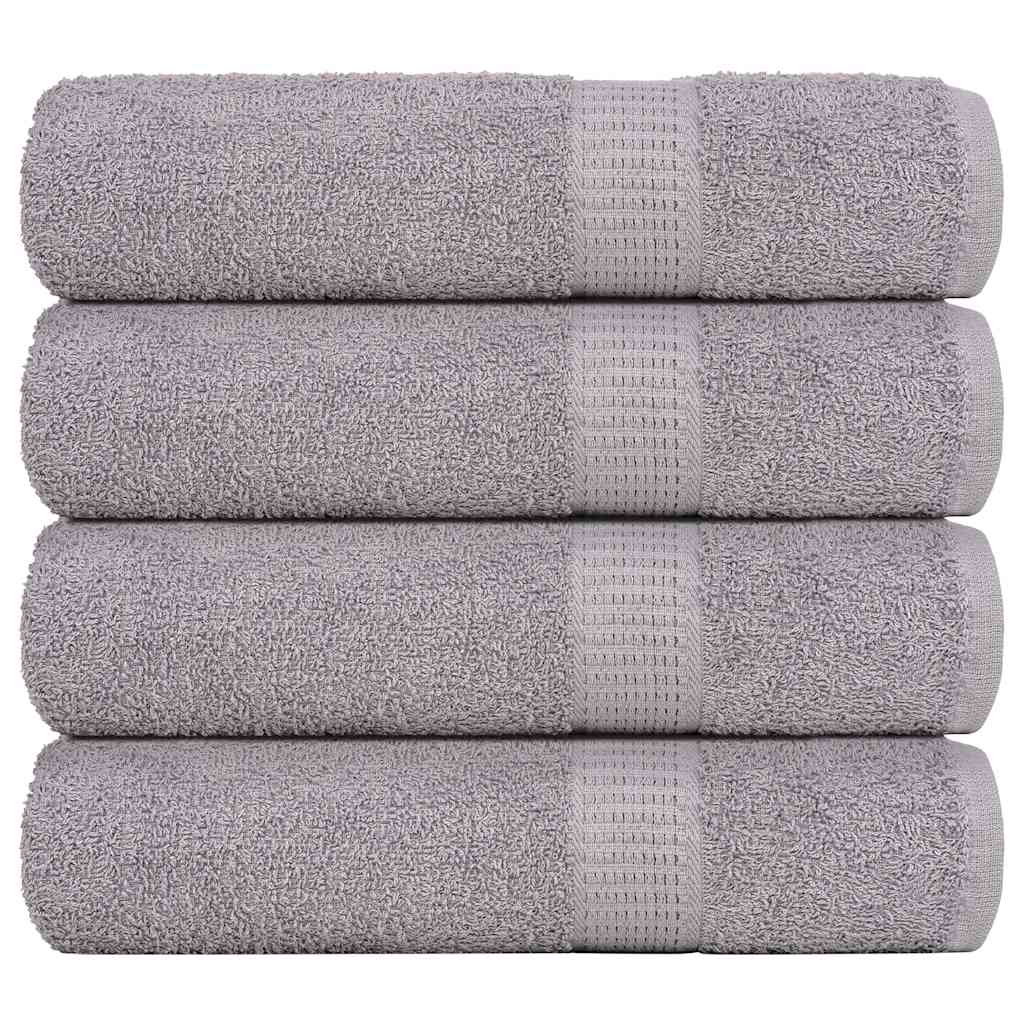Duschtücher FROGN 4 Stk. Grau 70x140 cm 360 g/m²