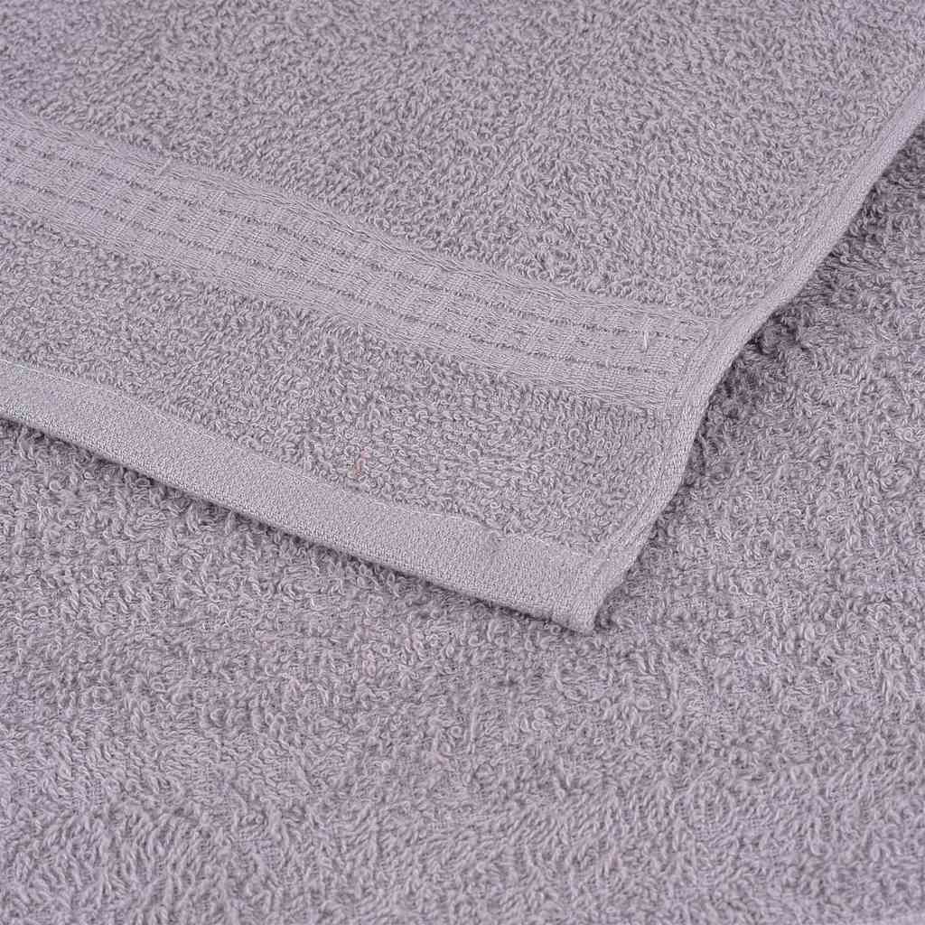 Duschtücher FROGN 4 Stk. Grau 70x140 cm 360 g/m²