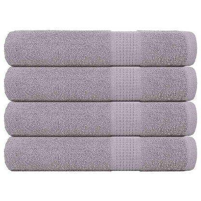 Saunatücher FROGN 4 Stk. Grau 80x200 cm 360 g/m²