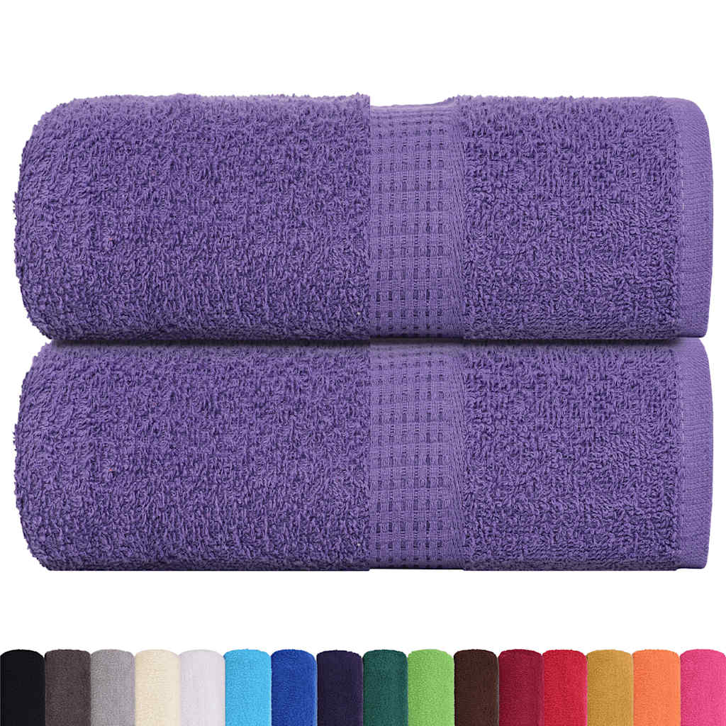 Waschtücher FROGN 2 Stk. Lila 30x30 cm 360 g/m²