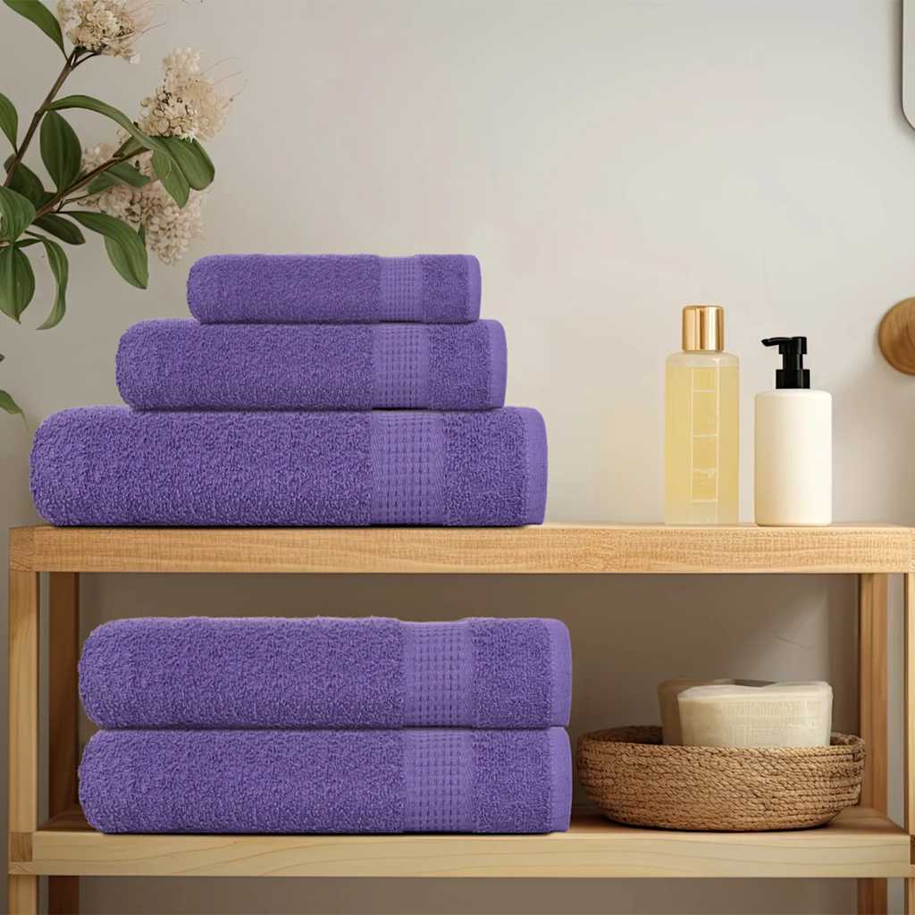 Waschtücher FROGN 2 Stk. Lila 30x30 cm 360 g/m²