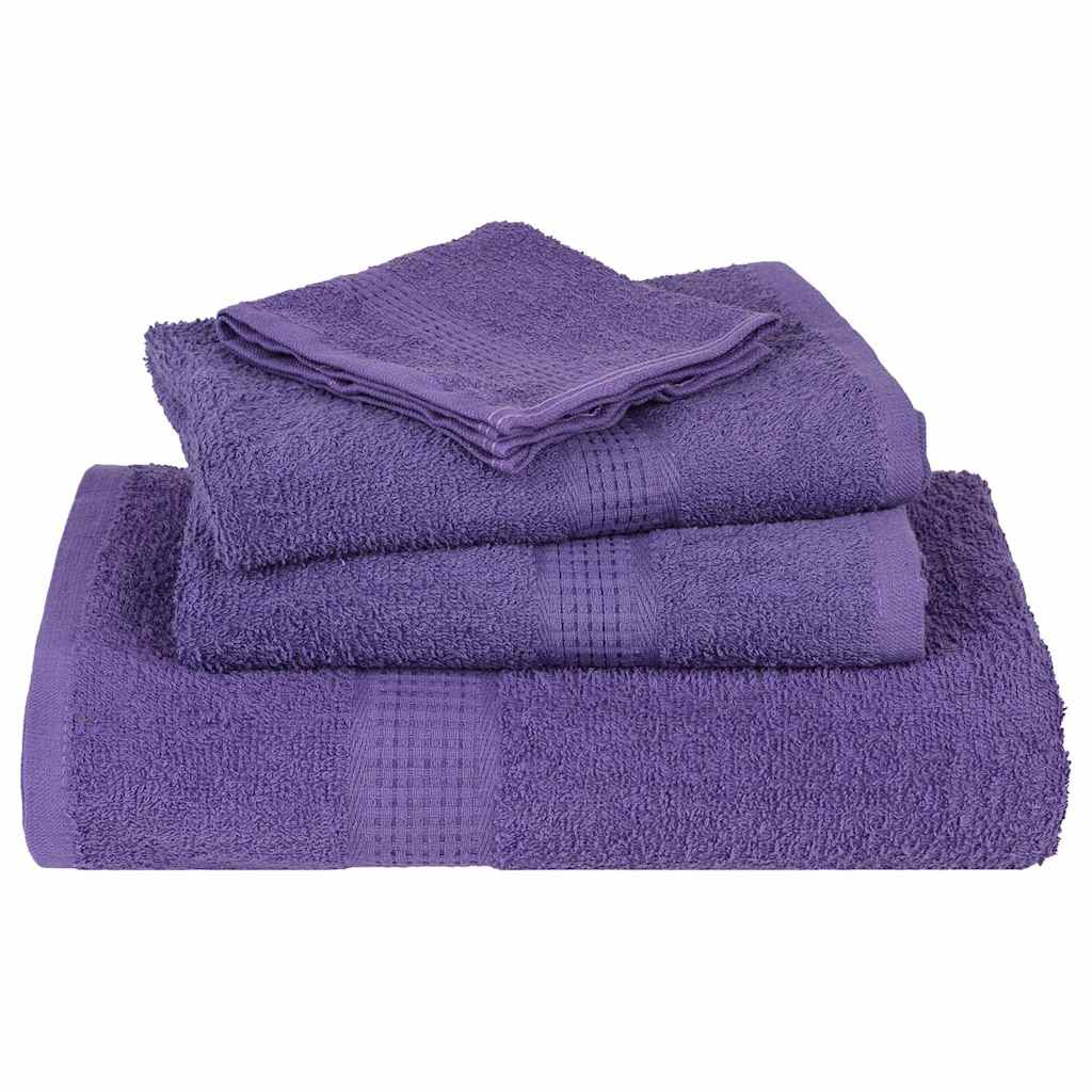 Waschtücher FROGN 2 Stk. Lila 30x30 cm 360 g/m²