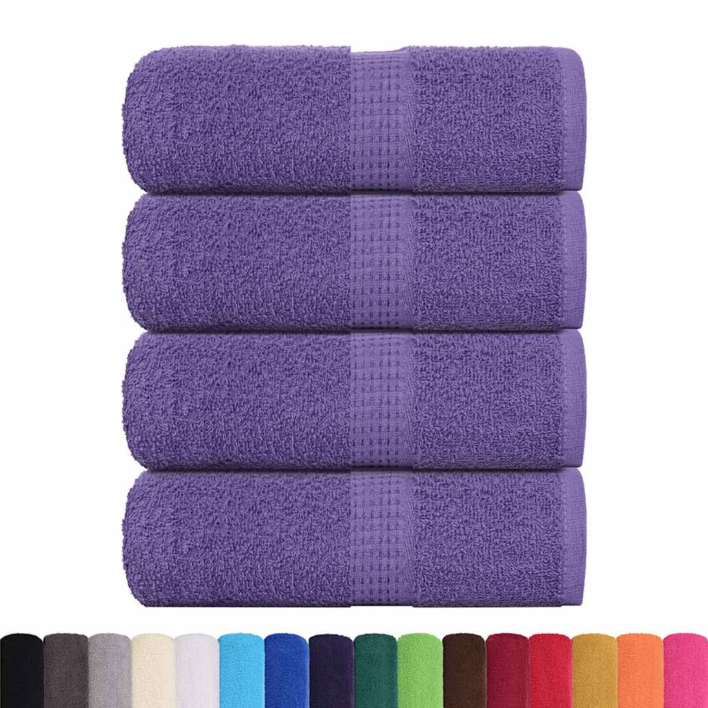 Waschtücher FROGN 4 Stk. Lila 30x30 cm 360 g/m²