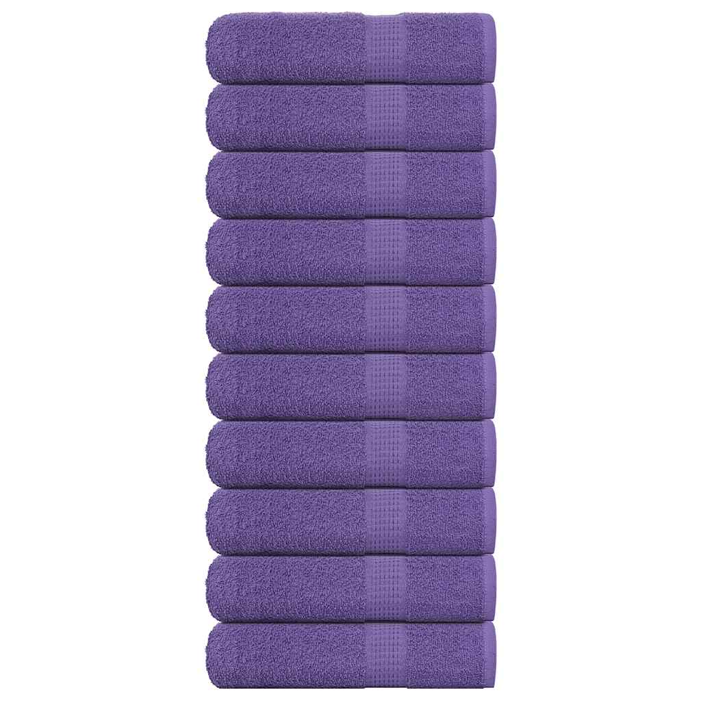 Badetücher FROGN 10 Stk. Lila 100x150 cm 360 g/m²
