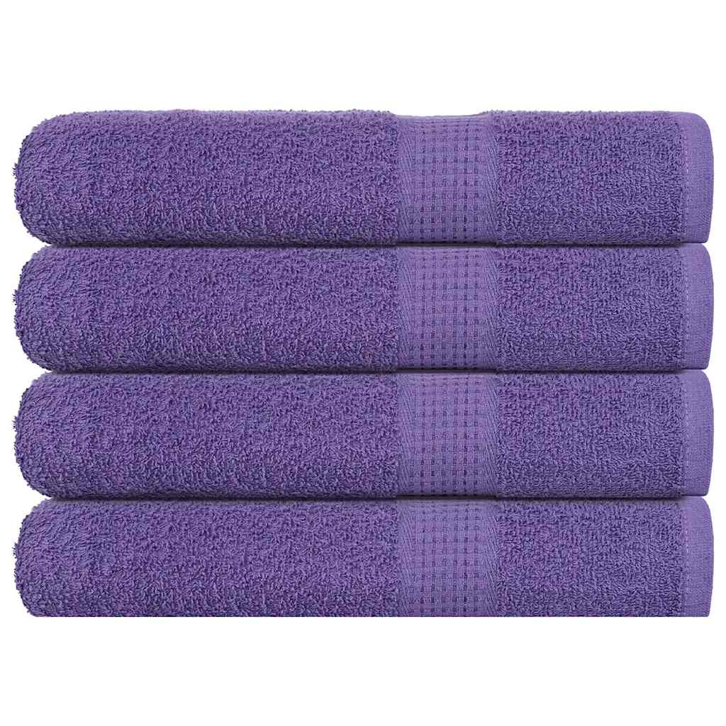 Saunatücher FROGN 4 Stk. Lila 80x200 cm 360 g/m²