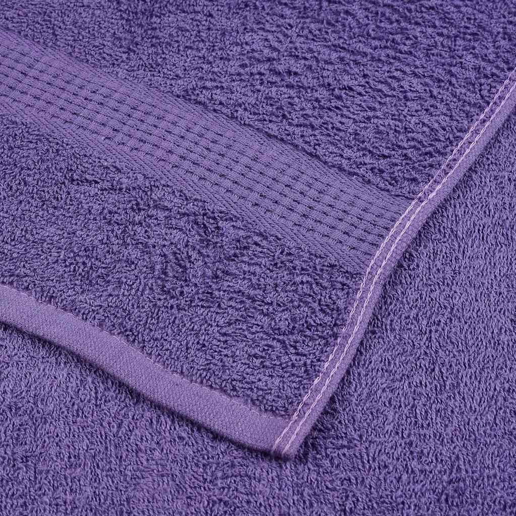 Handtücher FROGN 10 Stk. Lila 100x200 cm 360 g/m²