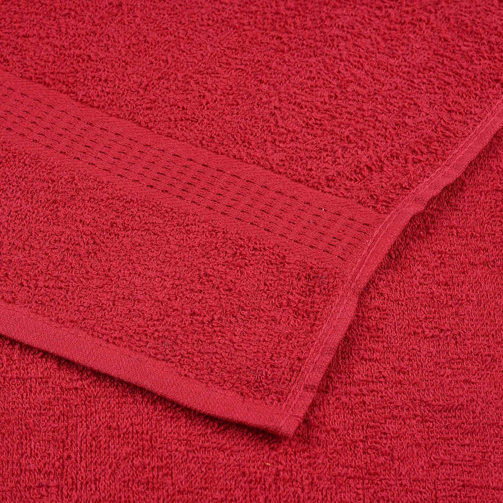 Waschtücher FROGN 2 Stk. Rot 30x30 cm 360 g/m²
