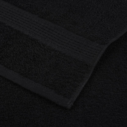 Badetücher FROGN 4 Stk. Schwarz 100x150 cm 360 g/m²
