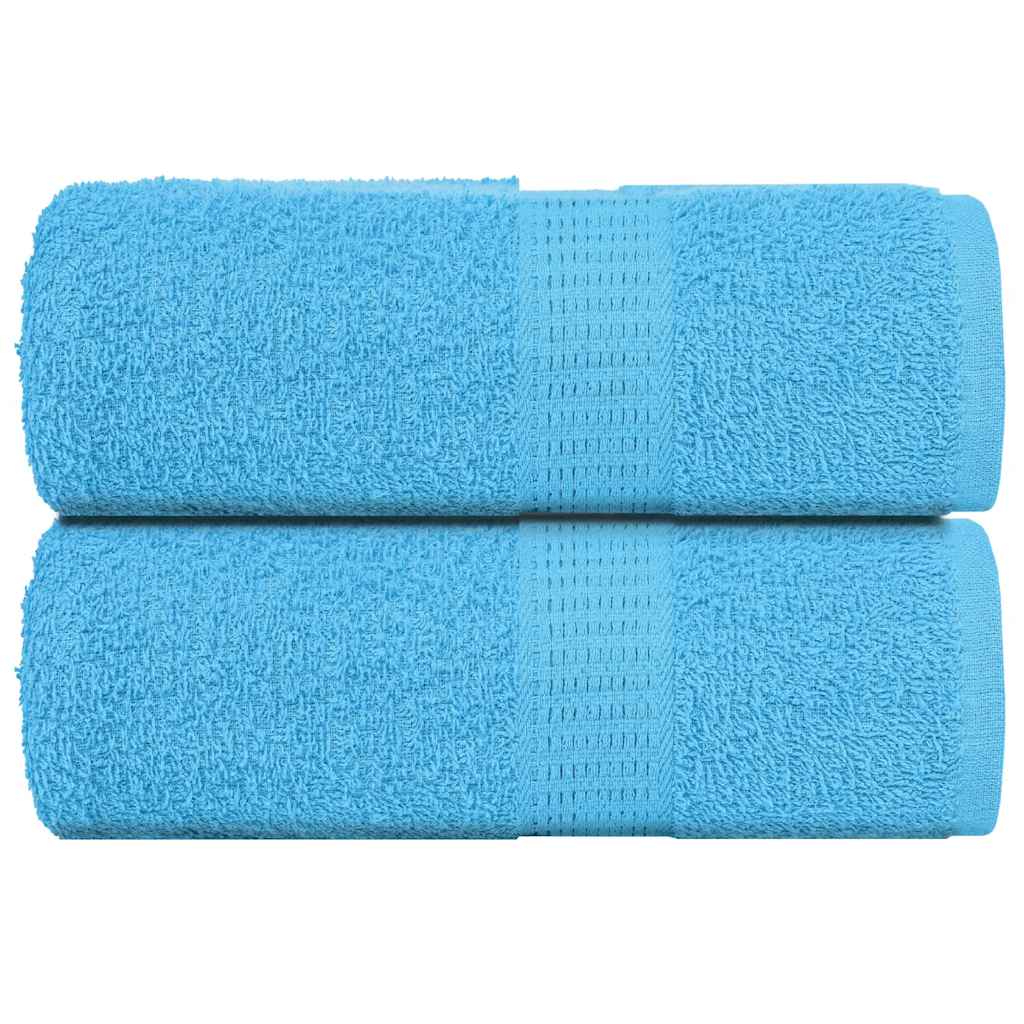 Waschtücher FROGN 2 Stk. Türkis 30x30 cm 360 g/m²