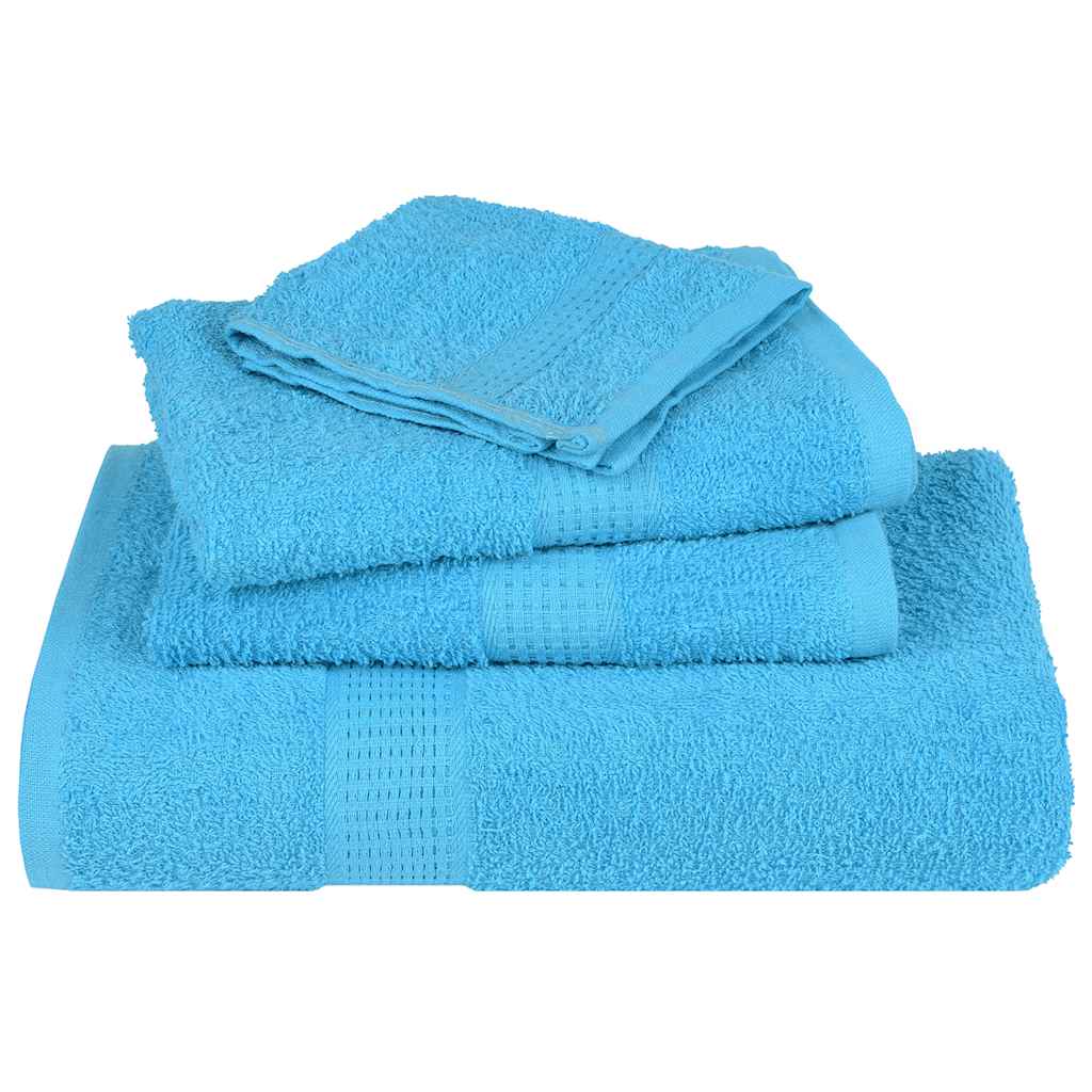 Waschtücher FROGN 2 Stk. Türkis 30x30 cm 360 g/m²