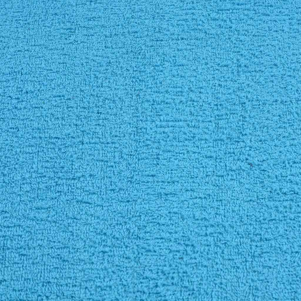 Waschtücher FROGN 10 Stk. Türkis 30x30 cm 360 g/m²
