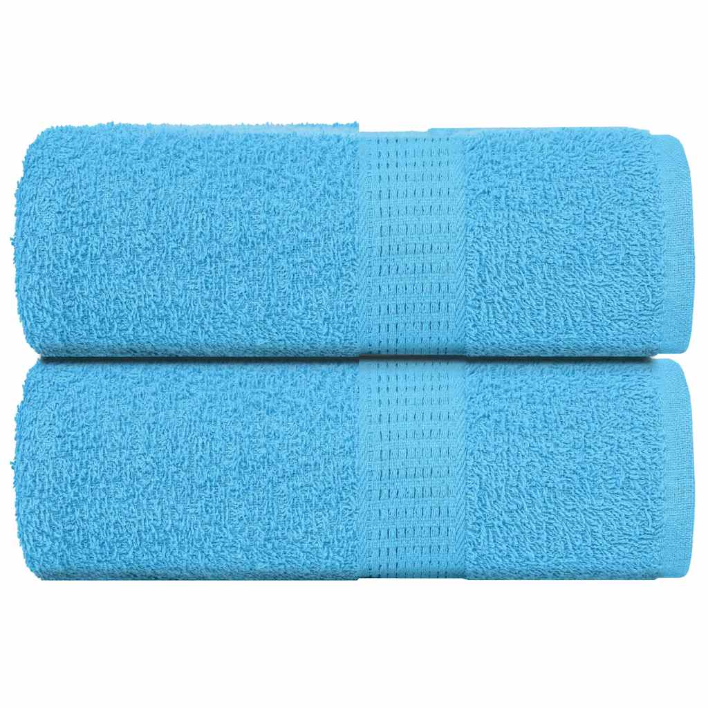 Gästetücher FROGN 2 Stk. Türkis 30x50 cm 360 g/m²