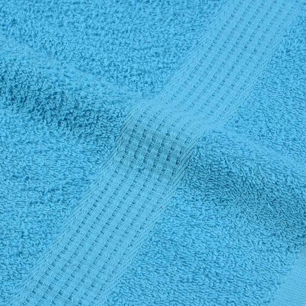 Gästetücher FROGN 4 Stk. Türkis 30x50 cm 360 g/m²