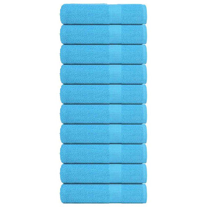Handtücher FROGN 10 Stk. Türkis 50x100 cm 360 g/m²