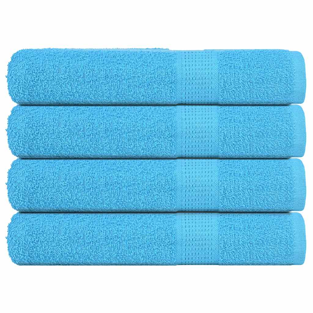 Handtücher FROGN 4 Stk. Türkis 100x200 cm 360 g/m²