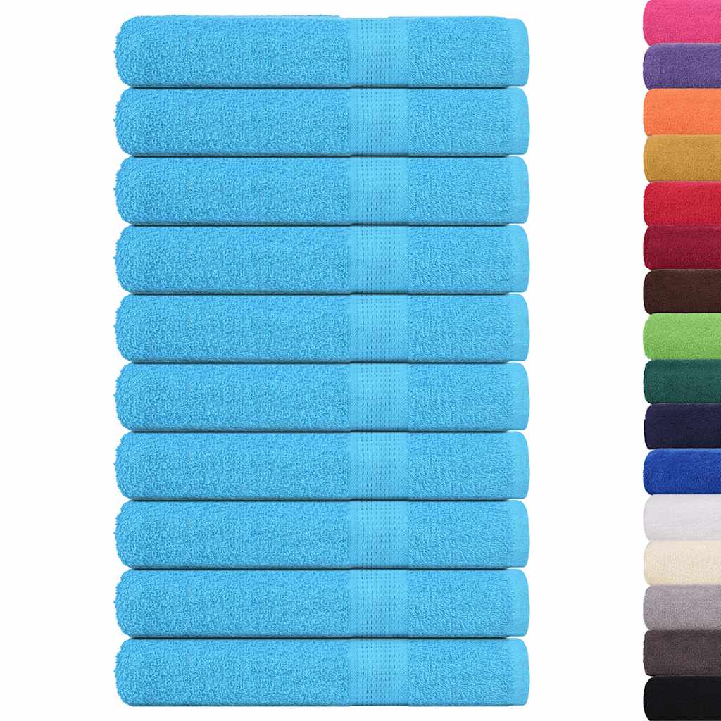 Handtücher FROGN 10 Stk. Türkis 100x200 cm 360 g/m²