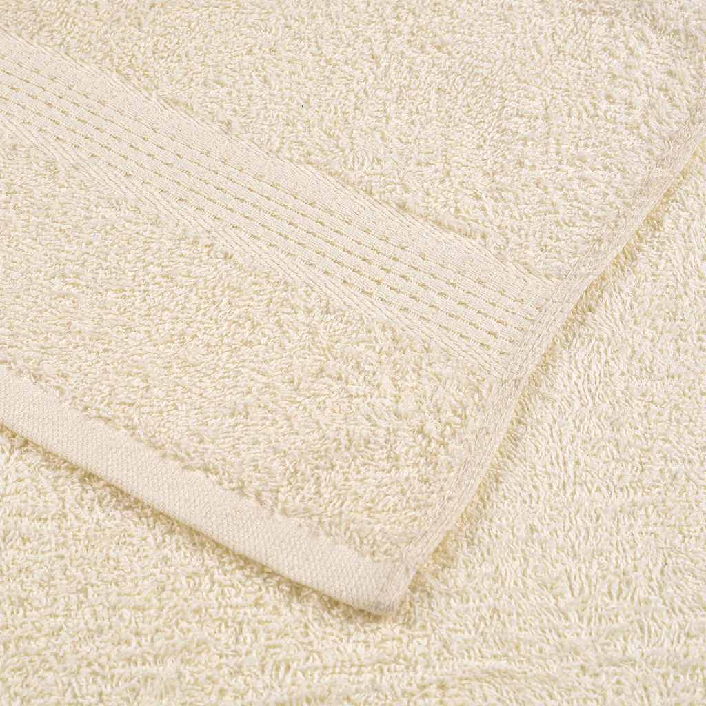 Waschtücher FROGN 4 Stk. Creme 30x30 cm 360 g/m²
