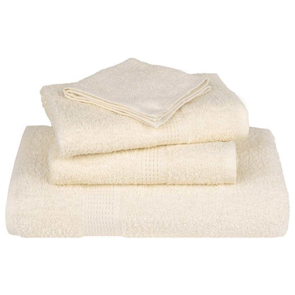Gästetücher FROGN 4 Stk. Creme 30x50 cm 360 g/m²