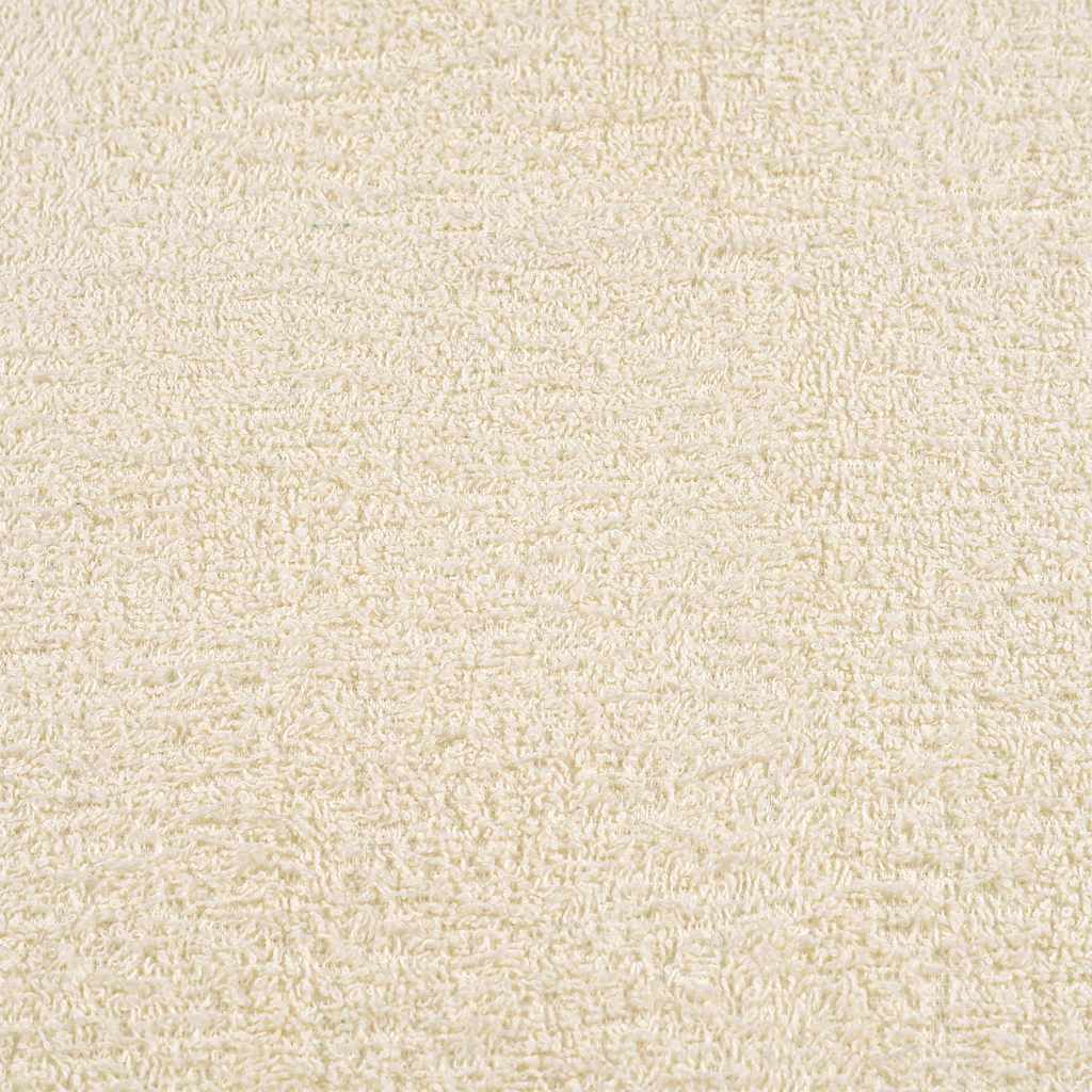 Gästetücher FROGN 10 Stk. Creme 30x50 cm 360 g/m²