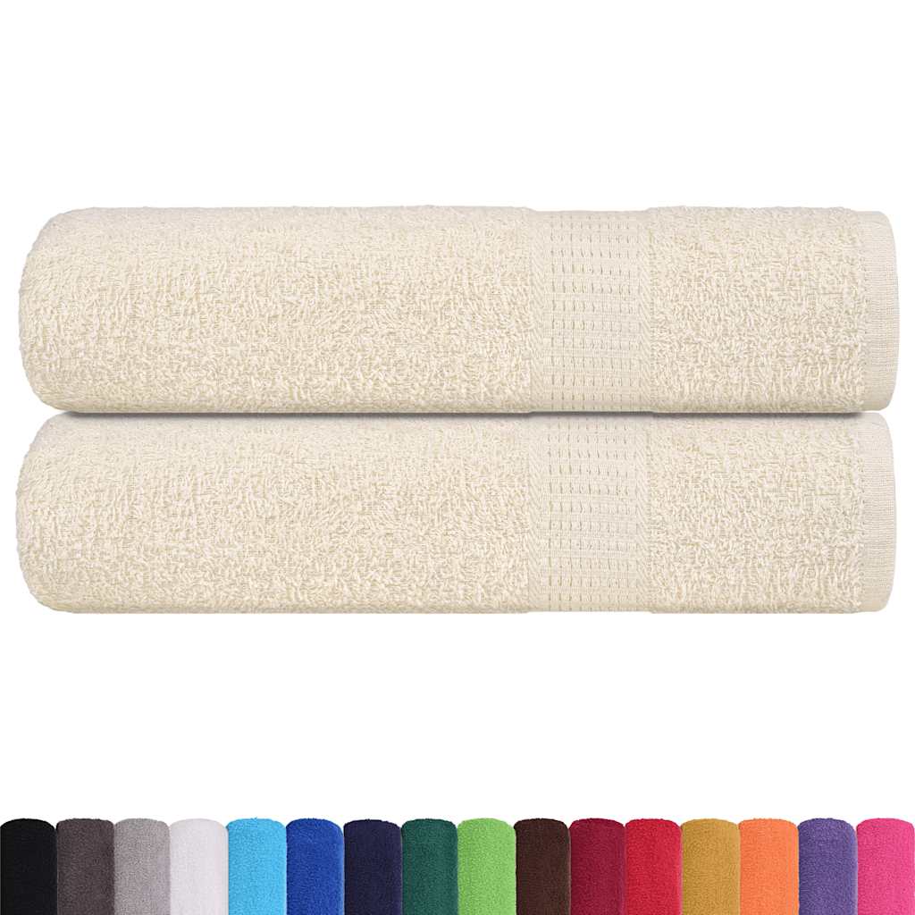 Handtücher FROGN 2 Stk. Creme 50x100 cm 360 g/m²